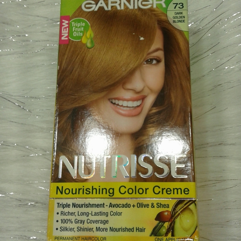 New Garnier Hair color Nourishing color creme honey dip 73-Dark golden blonde